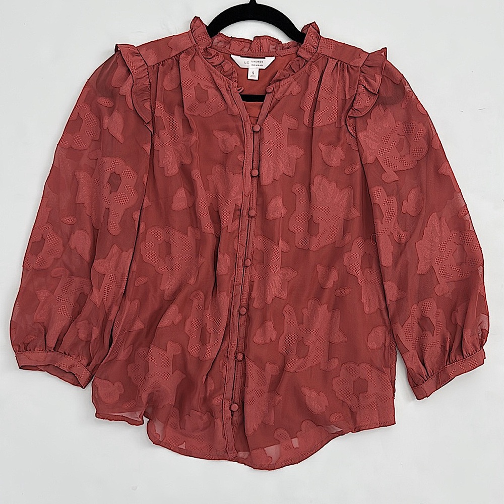 Lauren Conrad long sleeve shirt